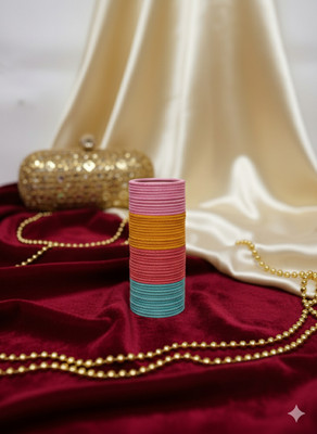 Indraglitz Glass Bangle Set(Pack of 48)