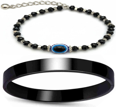 IKONKARR Alloy, Stainless Steel Bracelet(Pack of 2)