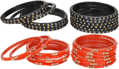 AFAST Glass Beads, Crystal Bangle Set(Pack of 10)