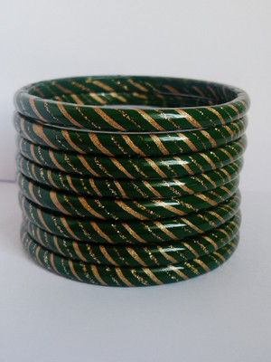 Lahti wala lac Lac Bangle Set(Pack of 8)