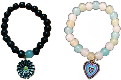 VY Collection Mother of Pearl Bracelet Set(Pack of 2)