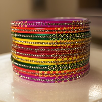 Radhe Rani Lac Bangle Set(Pack of 10)