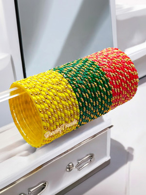 BeautyTrends Glass Bangle Set(Pack of 36)