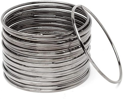 RMART Metal Bangle Set(Pack of 10)