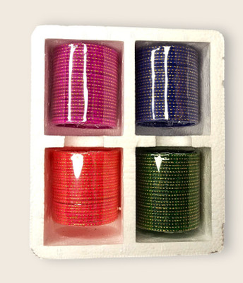 RP BADLAS Glass Bangle(Pack of 4)