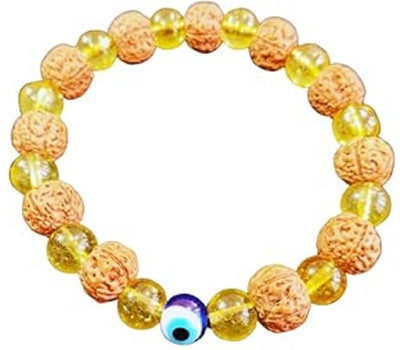 HouseOfCommon Rudraksha Crystal Bracelet(Pack of 2)