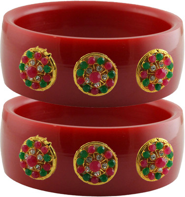 maya fashion Alloy Bangle(Pack of 2)