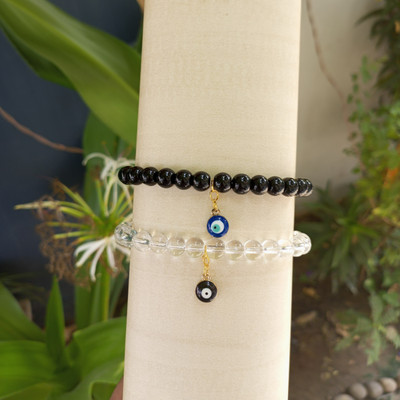 Jaishreeshyamaa Evil Eye Charm Bracelet(Pack of 2)