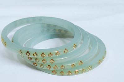 Mars And Venus Plastic Bangle Set(Pack of 4)