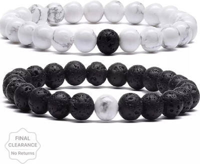 Faizam Collection Crystal Charm Bracelet(Pack of 2)