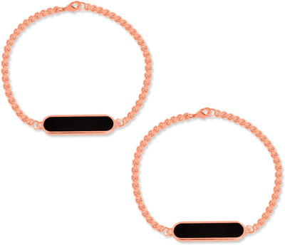 Utkarsh Stainless Steel Bracelet Set(Pack of 2)