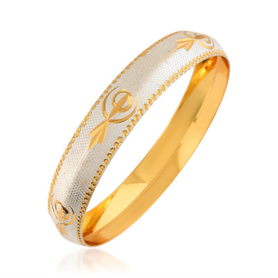 morir Brass Gold-plated Kada