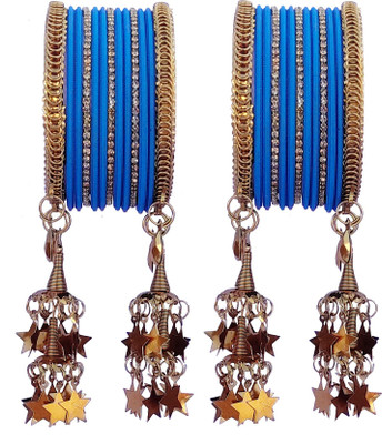 HouseOfCommon Metal Bangle Set(Pack of 26)