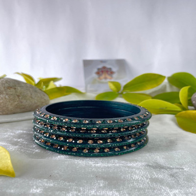 gaonkasaman Lac Bangle Set(Pack of 4)