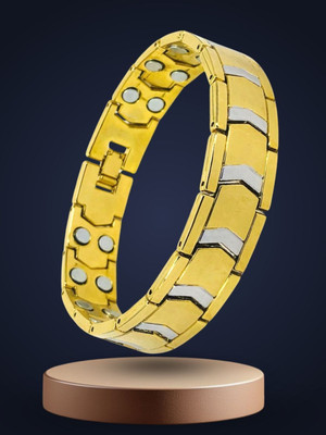 RKB SALES Stainless Steel Gold-plated Bracelet