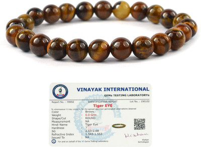 REIKI CRYSTAL PRODUCTS Stone, Crystal, Tiger's Eye Beads, Crystal Bracelet
