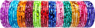 Rudra Plastic Bangle Set(Pack of 10)