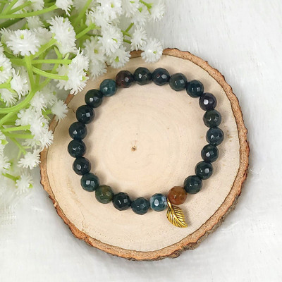 Calminds Stone, Crystal Crystal Charm Bracelet