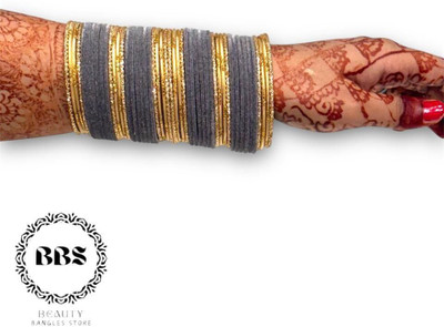 BBS Metal Bangle Set(Pack of 10)