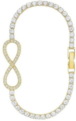 Dissara Golden Pyrite Gold-plated Bracelet
