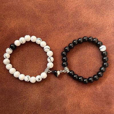 KRISHMAYATOZ Crystal Beads, Crystal Bracelet Set(Pack of 2)