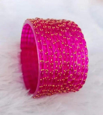 Kaab Glass Bangle Set(Pack of 12)