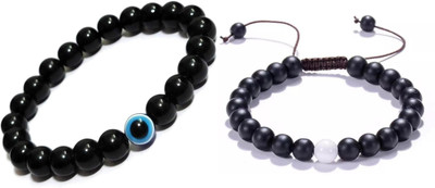 Malas Collection Stone, Plastic Bracelet Set(Pack of 2)