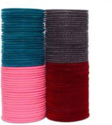 RADHA MOHAN EMPIRE Fabric, Glass Bangle Set(Pack of 96)