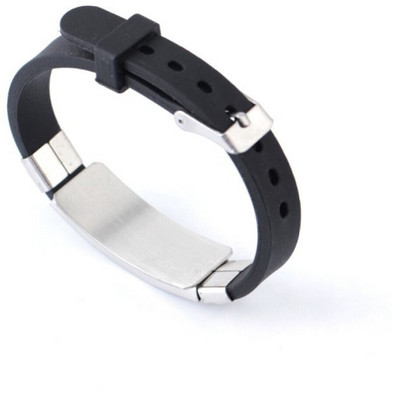 University Trendz Alloy Silver Coated Bracelet(Pack of 2)