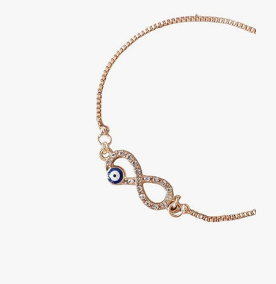 needscollection Brass, Evil Eye Gold-plated Bracelet