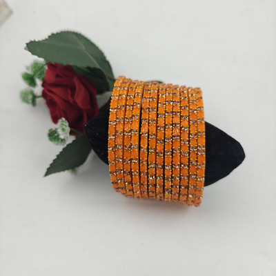 navika bangles Glass Bangle Set(Pack of 12)