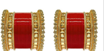 shivaay traders Plastic Beads Gold-plated Chudas(Pack of 2)