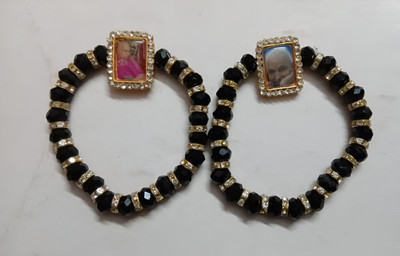 GURU JI CREATION Crystal, Plastic Bracelet Set(Pack of 2)