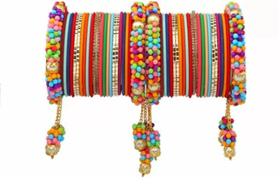 SSONLINEBAZAR Metal Bangle Set(Pack of 48)