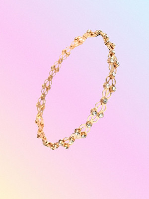 RKB SALES Alloy Cubic Zirconia Bracelet