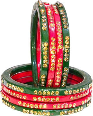 Suhag Lac Bangle(Pack of 8)