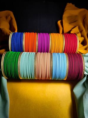 Amika Metal Gold-plated Bangle Set(Pack of 144)