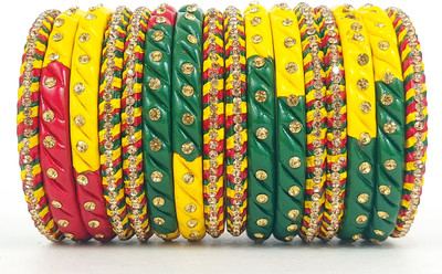 lahticollection Lac Bangle Set(Pack of 10)
