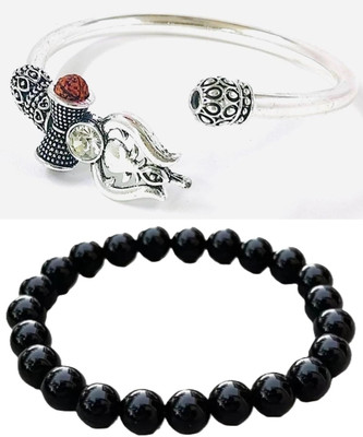 HouseOfCommon Brass, Stone, Crystal, Plastic, Alloy Bracelet(Pack of 2)