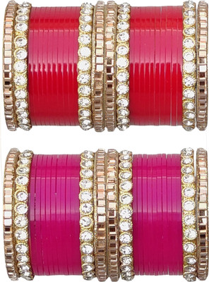 SRKBS Plastic Bangle Set(Pack of 10)