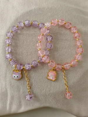 Ennygacessories Crystal Bracelet(Pack of 2)