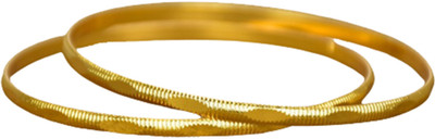 Kollam Supreme Alloy Gold-plated Bangle Set(Pack of 2)
