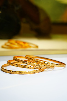 SHUBH RITUALS Alloy Bangle Set(Pack of 2)