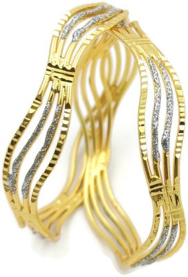 PRS GOLD COVERING Alloy Gold-plated Bangle Set