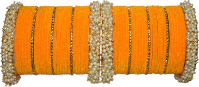 ishika Alloy Platinum Bangle Set(Pack of 2)