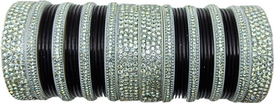 RENOY Metal Bangle Set(Pack of 10)