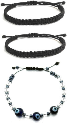 KINGSTYLEIMPEX Plastic Charm Bracelet(Pack of 3)