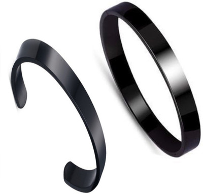 Neerajyoti Alloy Titanium Bracelet Set(Pack of 2)
