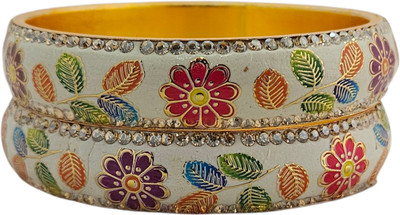 NY Lifestyles Brass Bangle(Pack of 2)