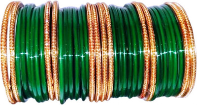 DURGANSH Glass Bangle Set(Pack of 10)